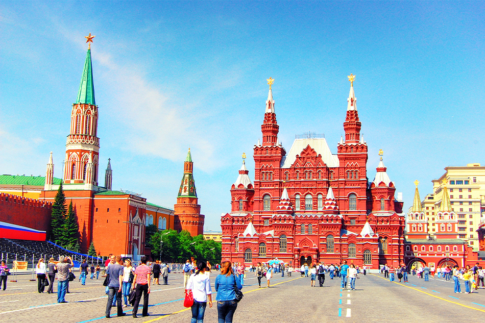 Visit 8 best destination in Moscow, the capital of Russia with rich history